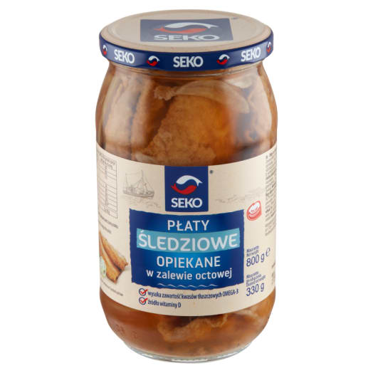 SEKO Płaty śledziowe smażone w zalewie octowej