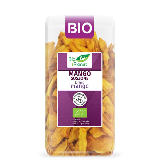 BIO PLANET Mango suszone (bez dodatku cukru) BIO