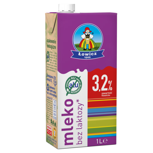 OSM ŁOWICZ Mleko Łowickie bez laktozy 3,2% UHT