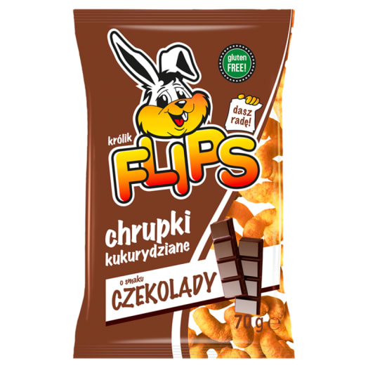 FLIPS Chrupki kukurydziane o smaku czekoladowym
