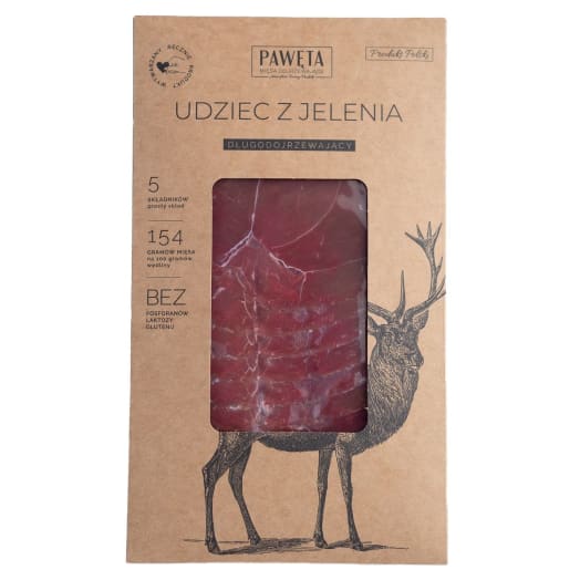 PAWĘTA Udziec z jelenia dojrzewający