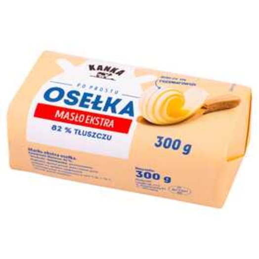 KANKA Masło extra osełka (82% tł.)