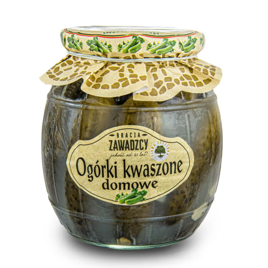 BRACIA ZAWADZCY Ogórki kwaszone domowe