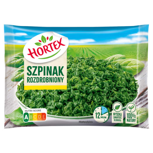 HORTEX Szpinak rozdrobniony mrożony