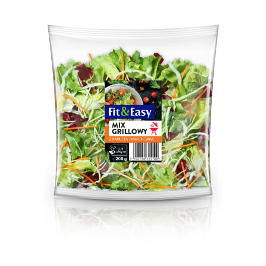FIT&EASY Mix sałat grillowy z kapustą i marchewką